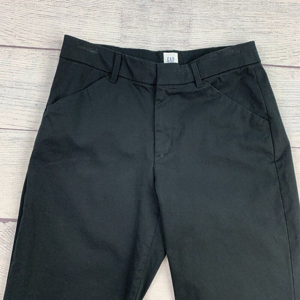 Gap Slim Ankle Pants sz 6 P Black 23.5" Inseam New NWT Women's - Picture 5 of 10